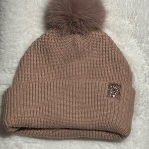 Victoria's Secret Tan Knit Hat